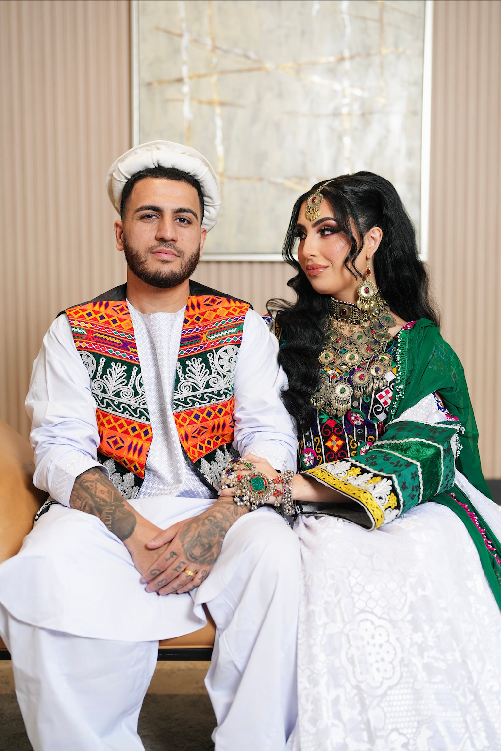 Afghan Mens Vest - Omar