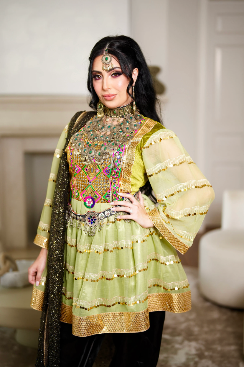 Afghan Belt - Amira Kamarband