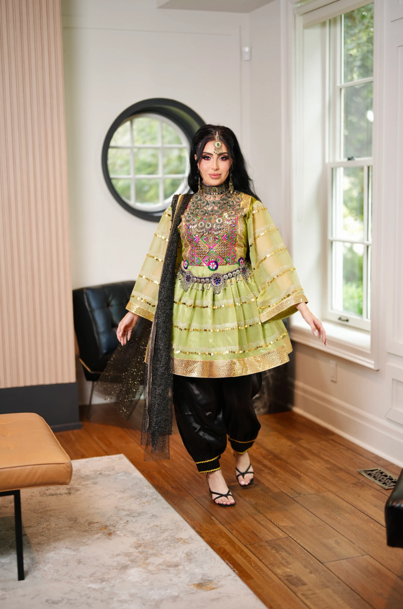 Afghan Belt - Amira Kamarband