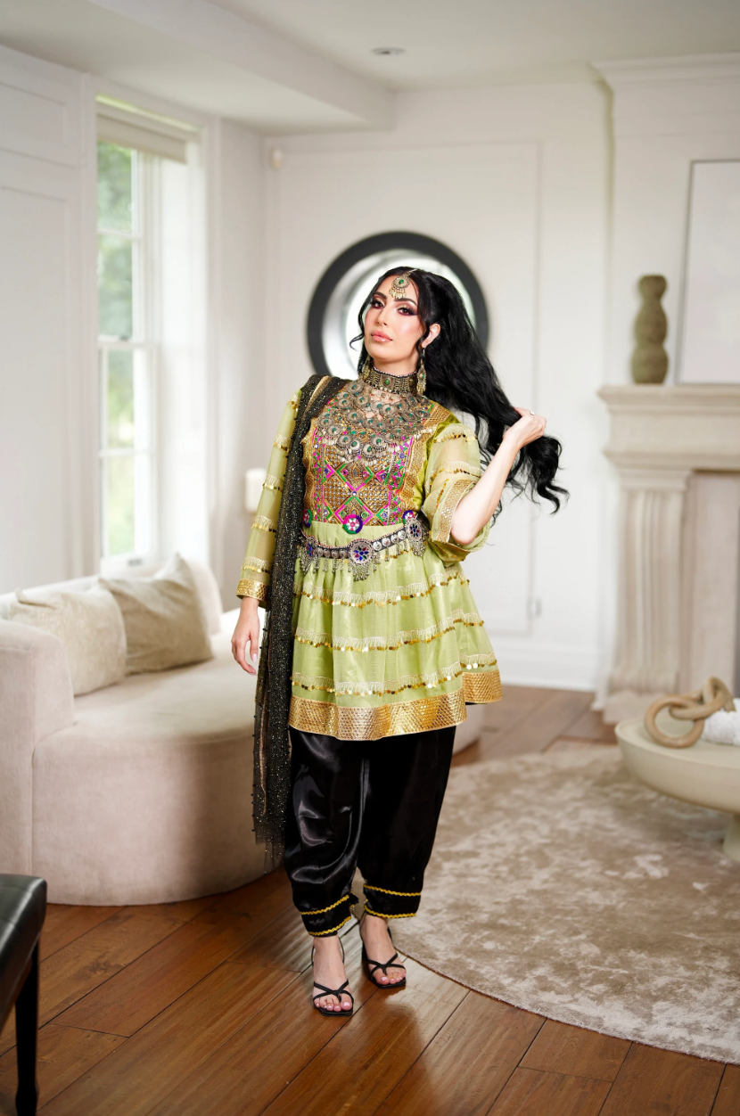 Afghan Belt - Amira Kamarband