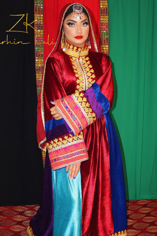 Afghan Dress - Bakhmal