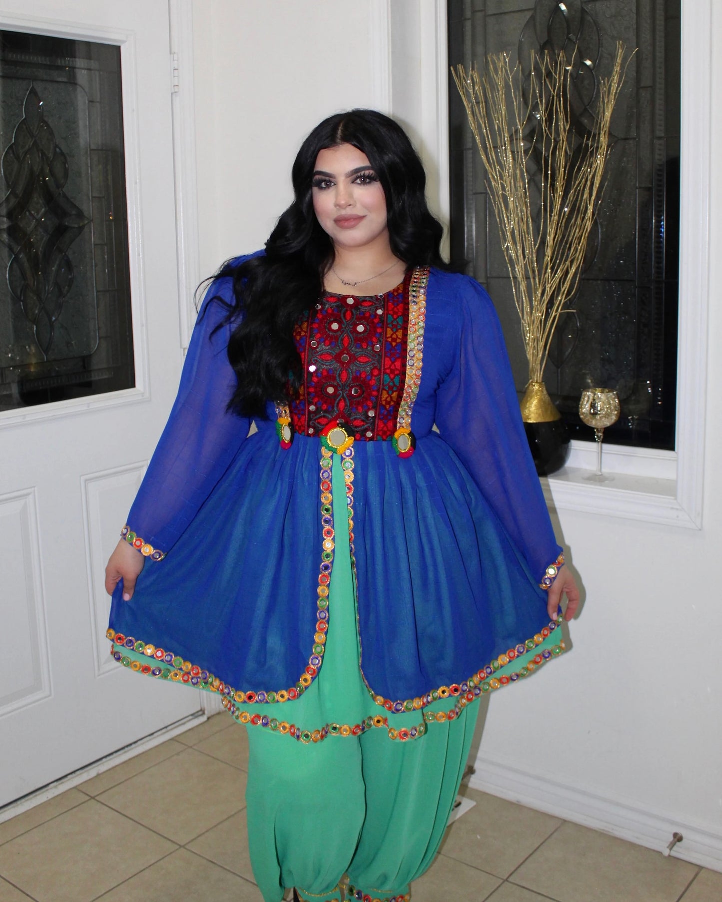 Afghan Dress - Waheeda