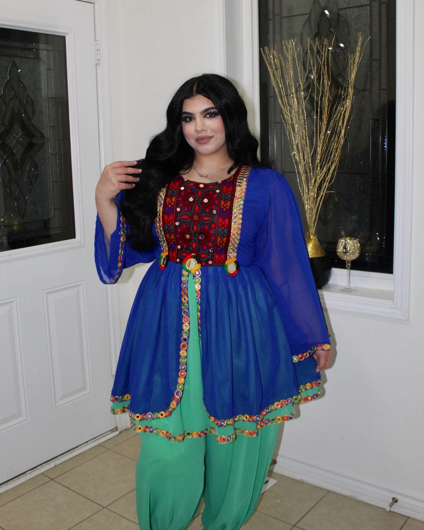 Afghan Dress - Waheeda