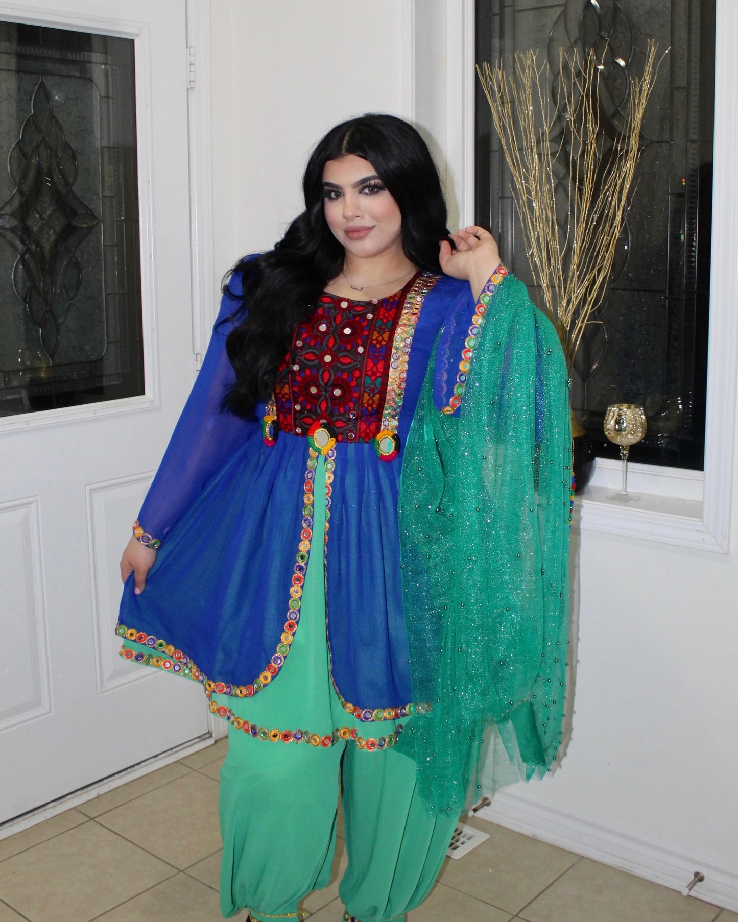 Afghan Dress - Waheeda