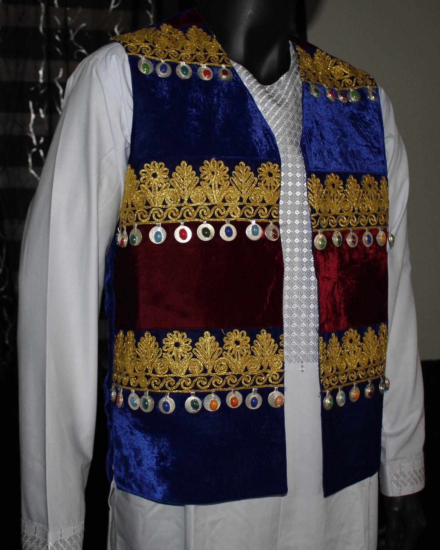 Afghan Mens Vest - Sultan