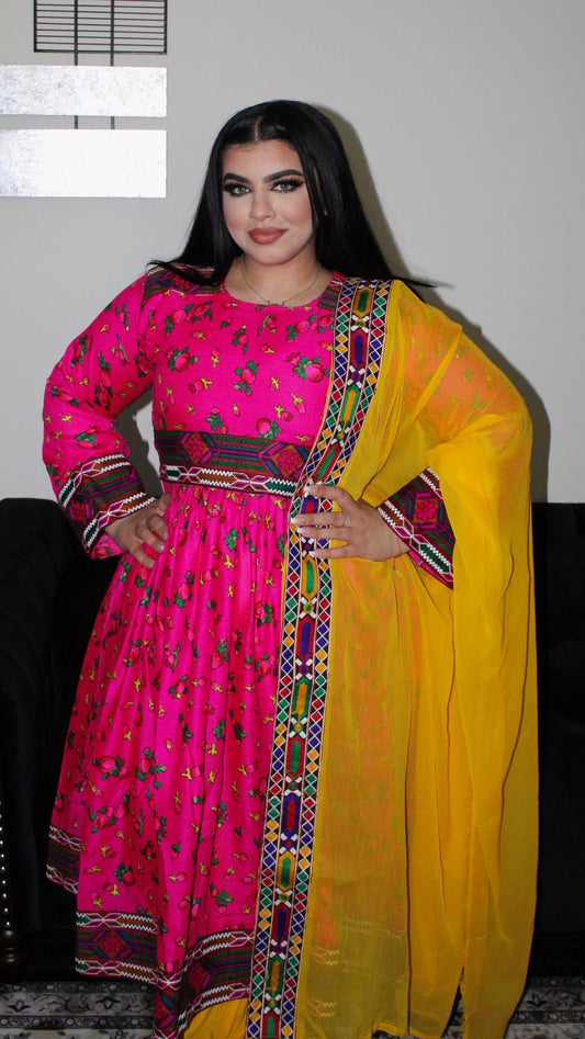Afghan Dress - Gulrang