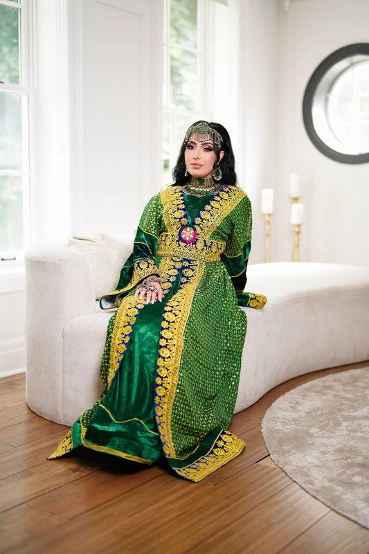 Afghan Nikkah Dress - Hajira