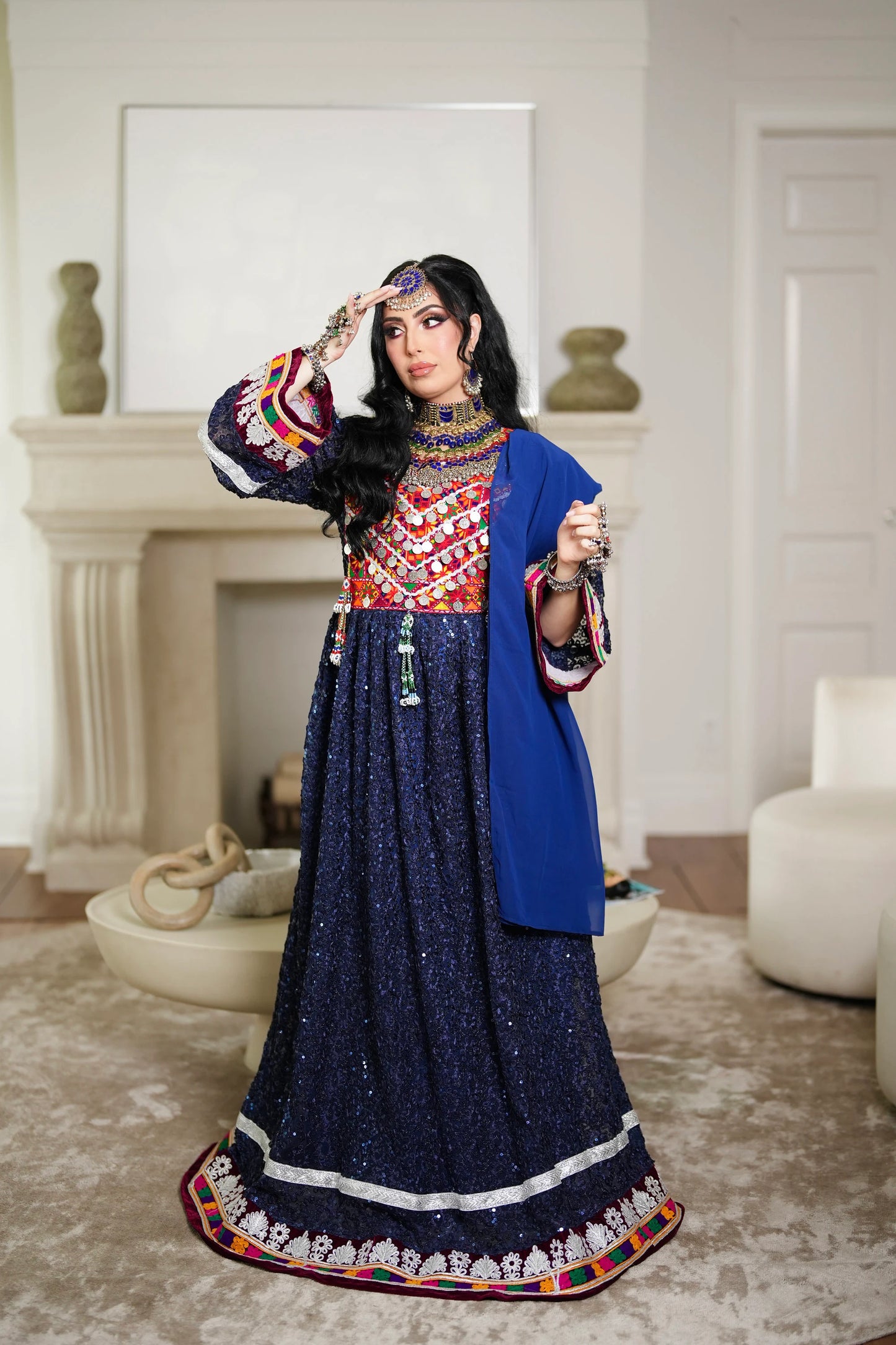 Afghan Bridal Dress - Elmira