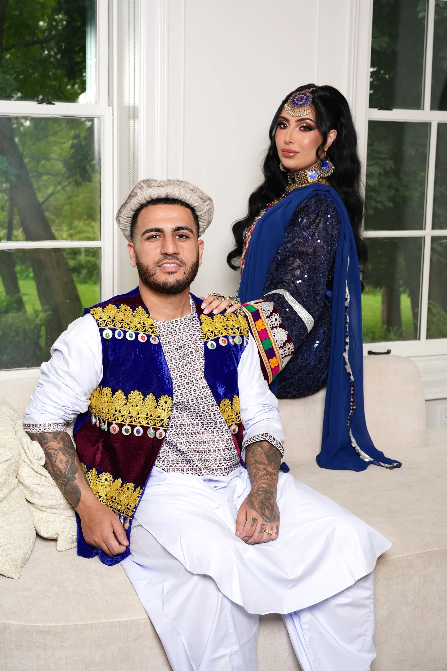 Afghan Bridal Dress - Elmira