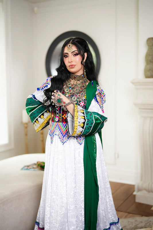 Afghan Nikkah Dress - Sharjeela