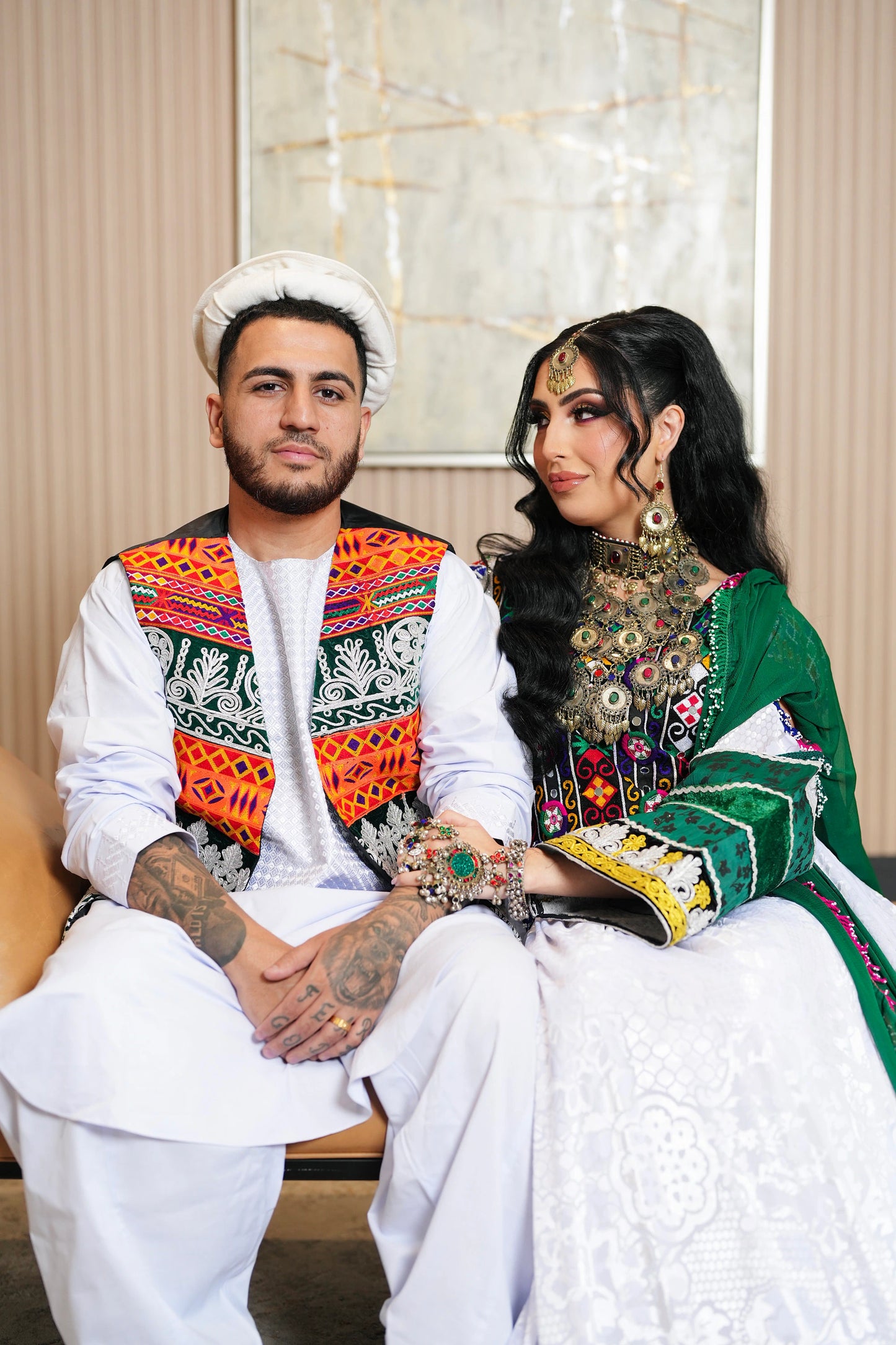 Afghan Nikkah Dress - Sharjeela
