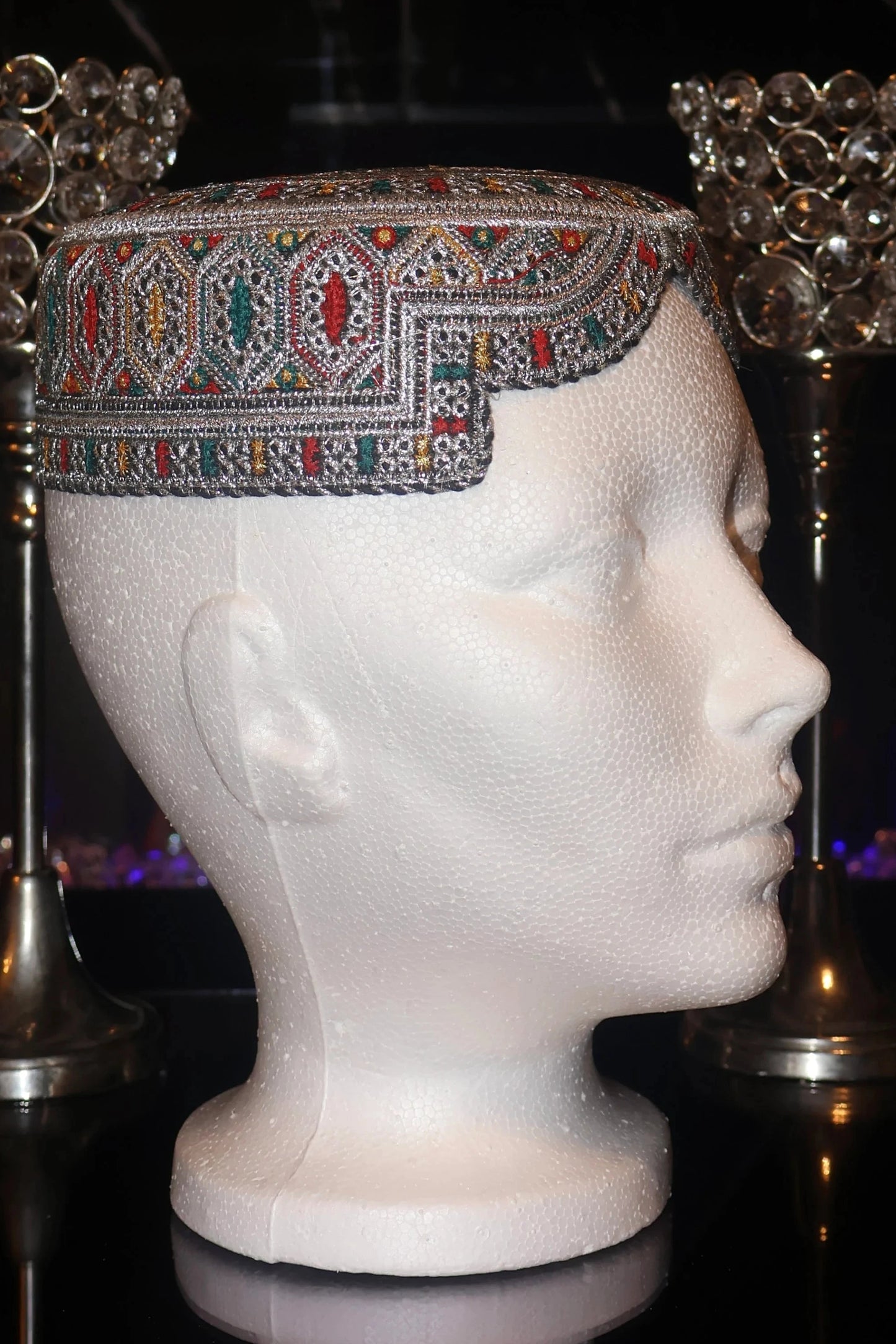 Afghan Kandahari Hand Stitched Hats