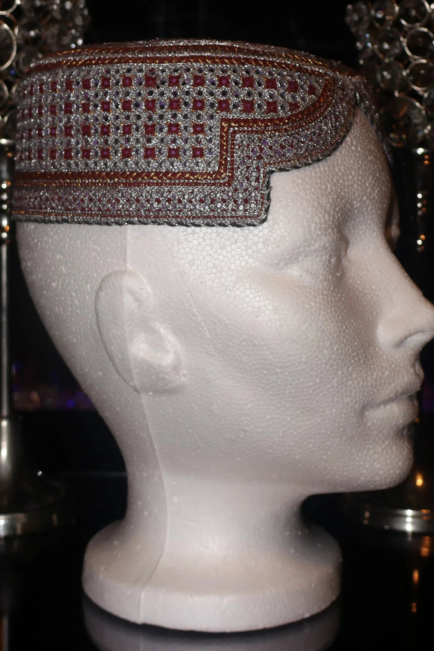 Afghan Kandahari Hand Stitched Hats