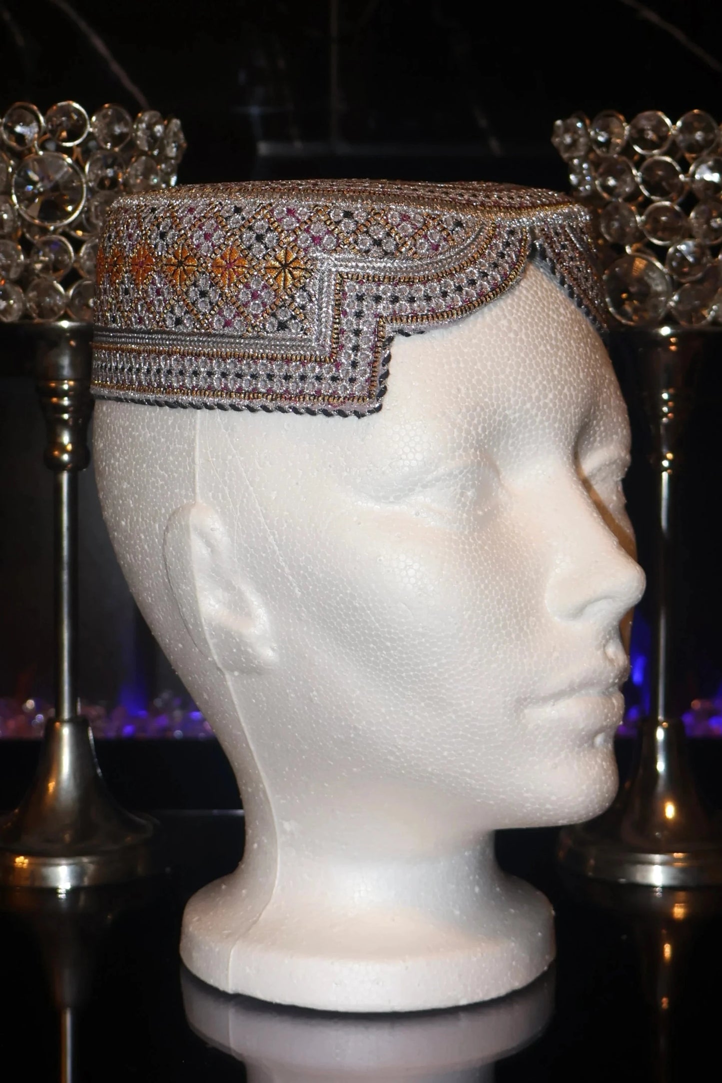 Afghan Kandahari Hand Stitched Hats