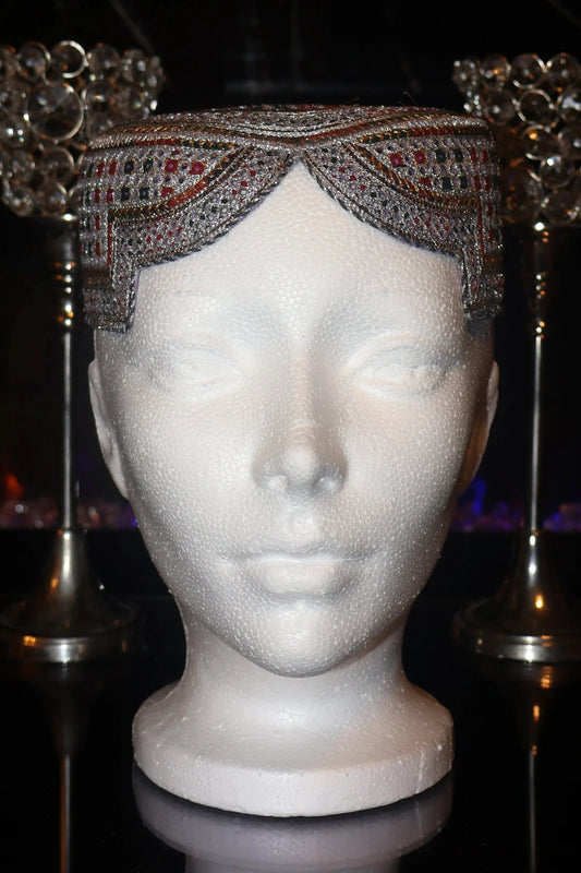 Afghan Kandahari Hand Stitched Hats