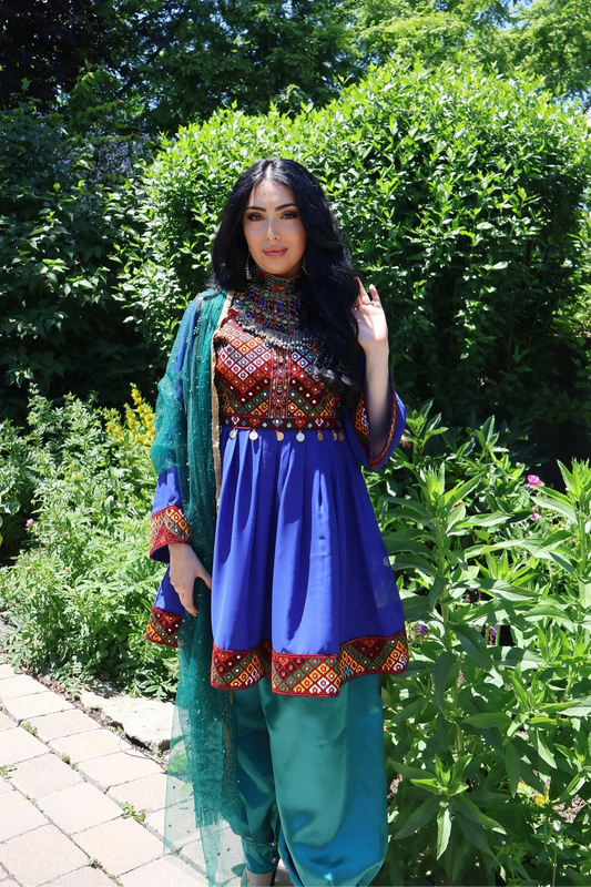 Afghan Dress - Farah