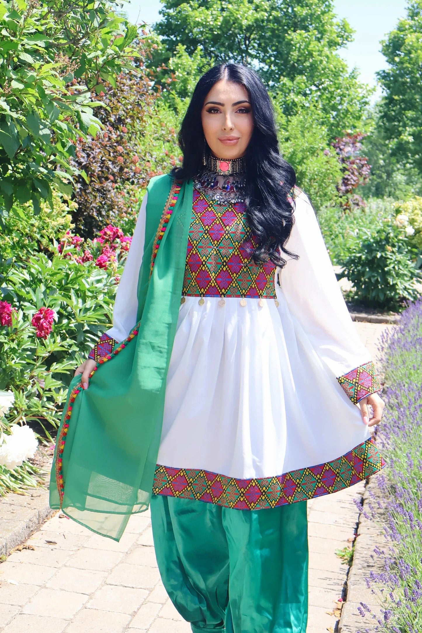 Afghan Dress - Spina