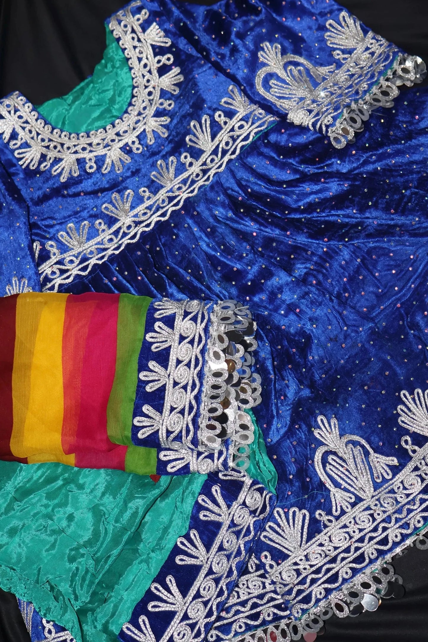 Girl's Afghan Dress - Nazia